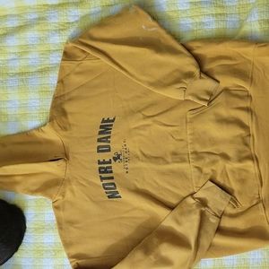 Vintage Notre Dame hooded sweatshirt